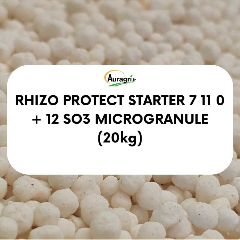 RHIZO PROTECT STARTER 7 11 0 + 12 SO3 MICROGRANULE (20kg)